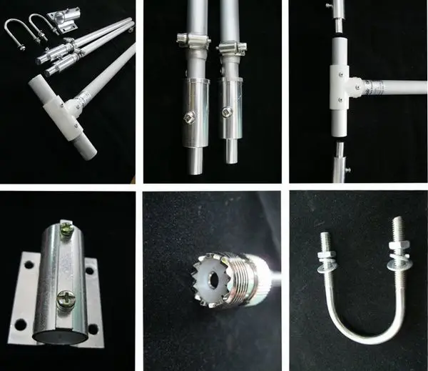 FMUSER DP100 Dipole High Gain DBi  FM Antenna 87-108MHz 30w 50w 80w 100w 150w Radio FM Transmitter