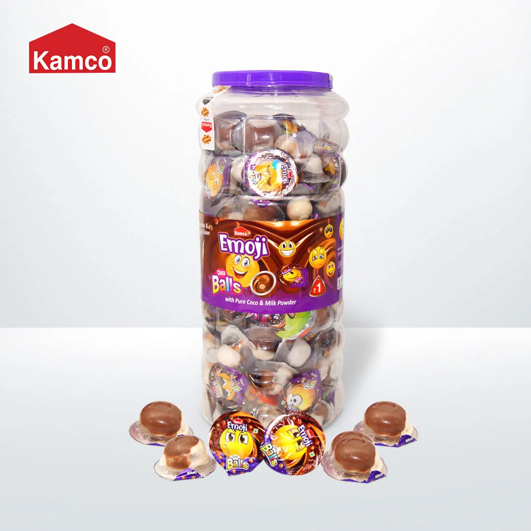 High Quality Choco Balls Kamco Chocolate Balls with Pure Coco & Milk Powder and Chocolate Coco and Milk Powder
