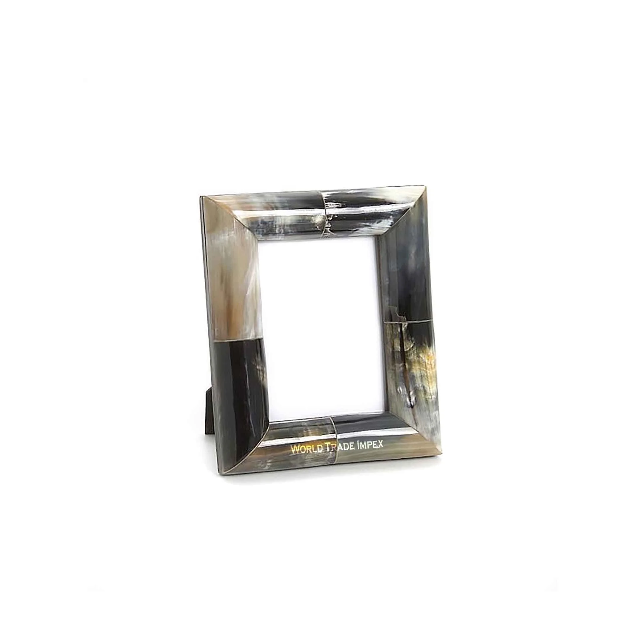 
Wholesale picture photo frame made of buffalo horn and MDF wood 