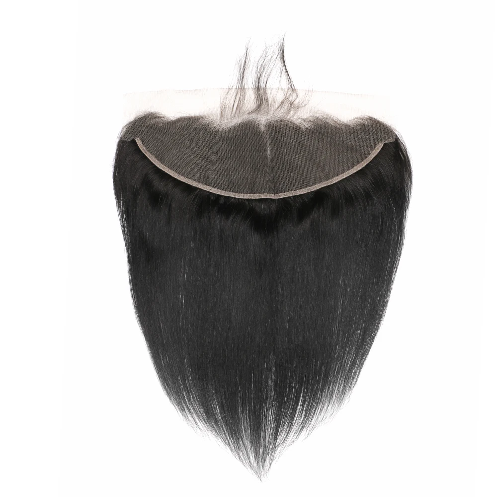 Кутикулой в одном направлении опт бразильские прямые человеческие волосы пучки волос 13*4 фронтальная из бразильских волос