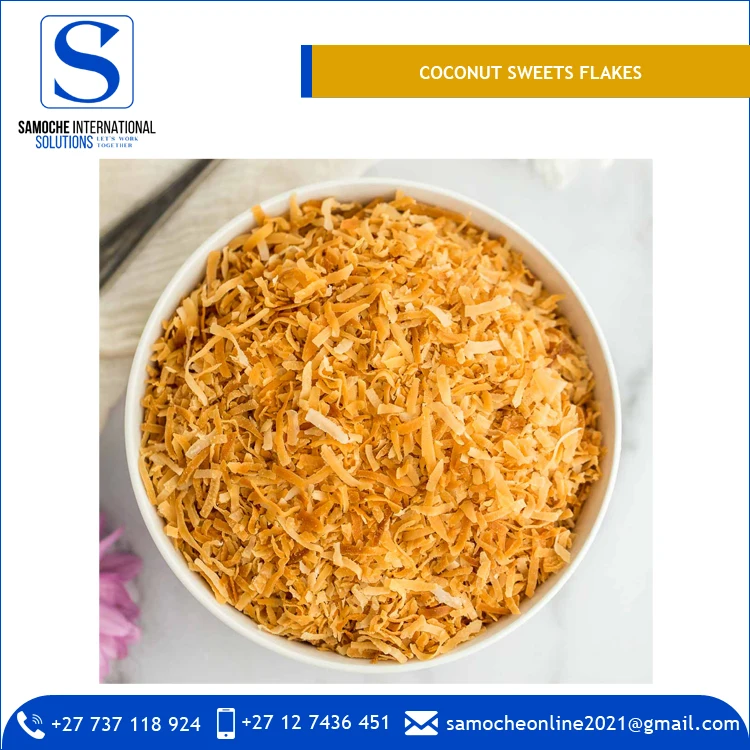 High Quality Dried Fruit Coconut Sweets Flakes for Wholesale Purchase