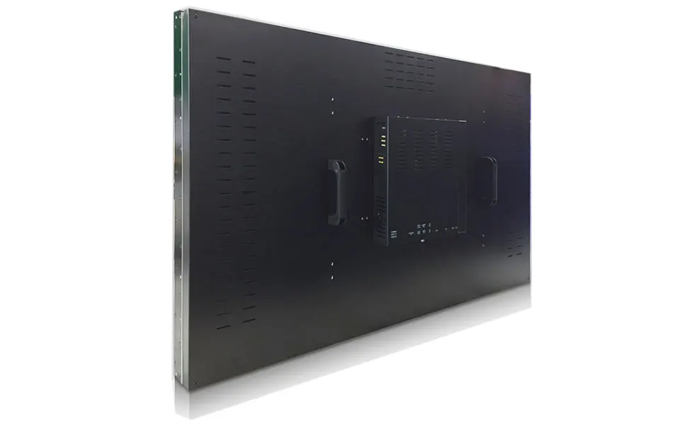 Недорогая Ультра узкая внутренняя 4K LCD видеопанель рекламный