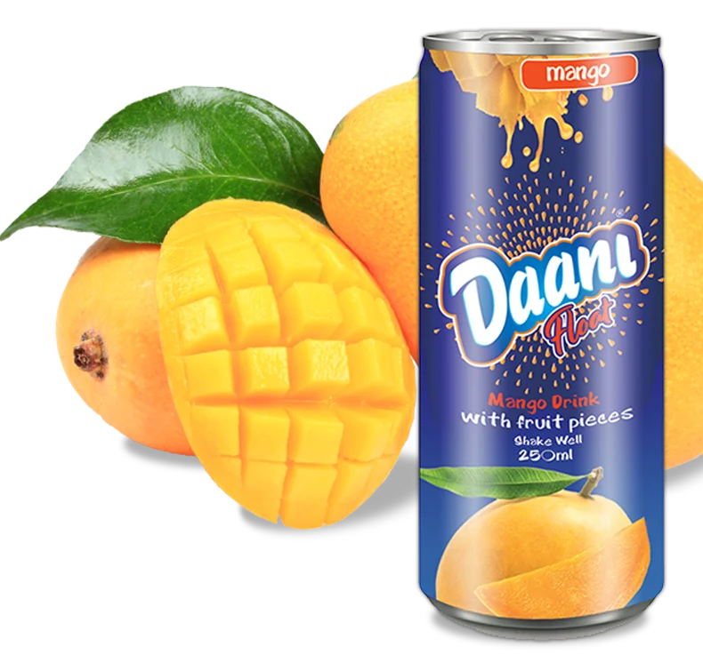 
Fruit drink juice with Pulp Tin can - Health Organic Fruit Drinks 