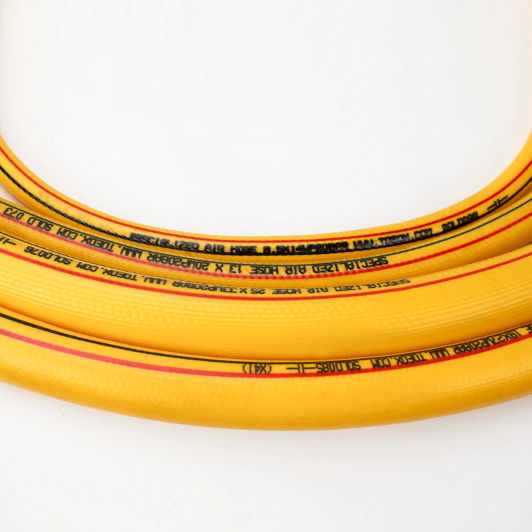 High Quality braided reinforced PVC Spray Hose Plastic High Pressure Tubing Hose Air Hose