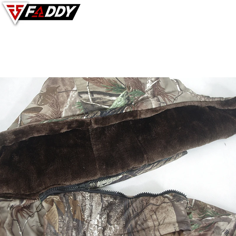 Winter Warm Hunting Clothes Thicken Birds Fishing Outdoor Fabric Bionic Camo Ghillie Suit Sniper Hunting Camouflage Clothes