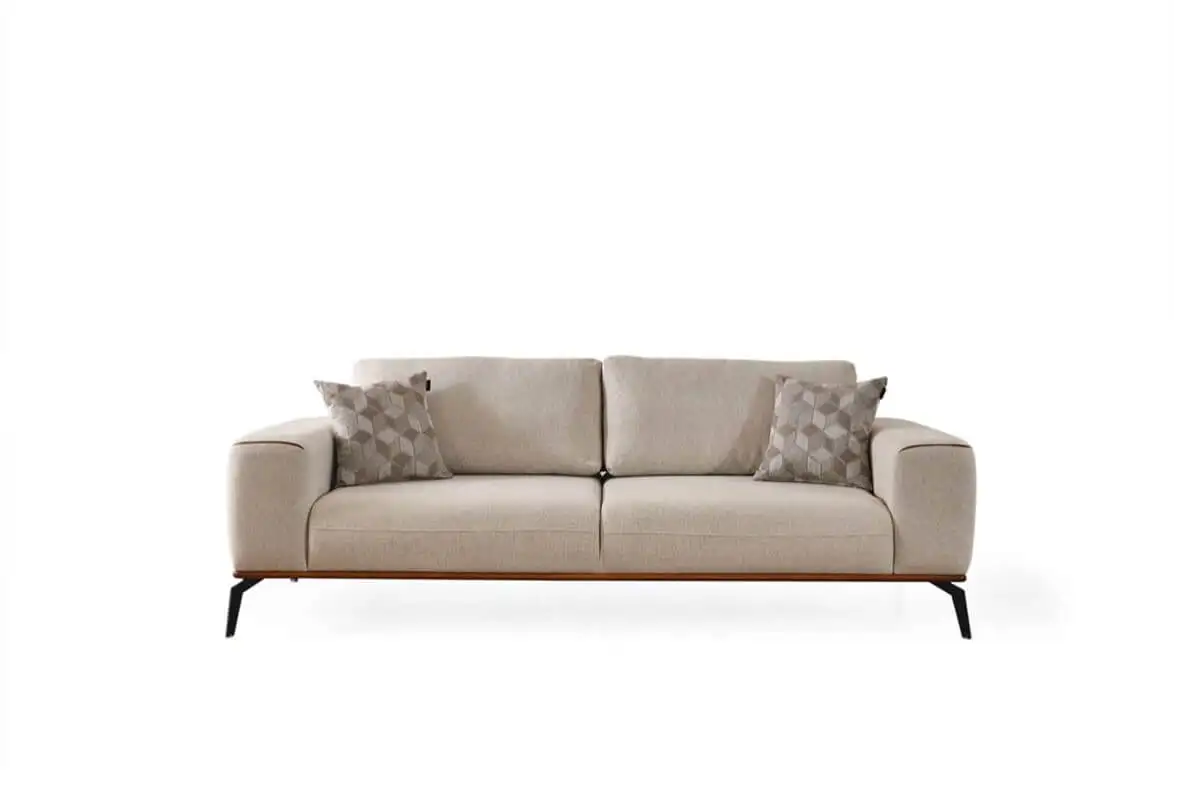 wooden Sofa Armchairs Living Furniture economic Wholesale Couch Velvet hygenic Seat Set Style Fabric Packing Room (ider Verona)