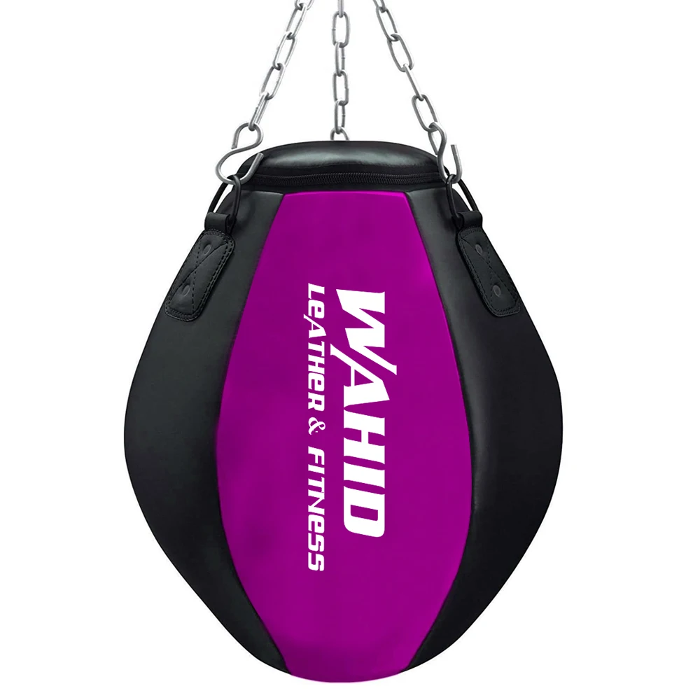 Hot Selling Custom Filling Boxing Punching Bag for Muay Thai, Kickboxing Training and Boxing, Leather Punching Bag