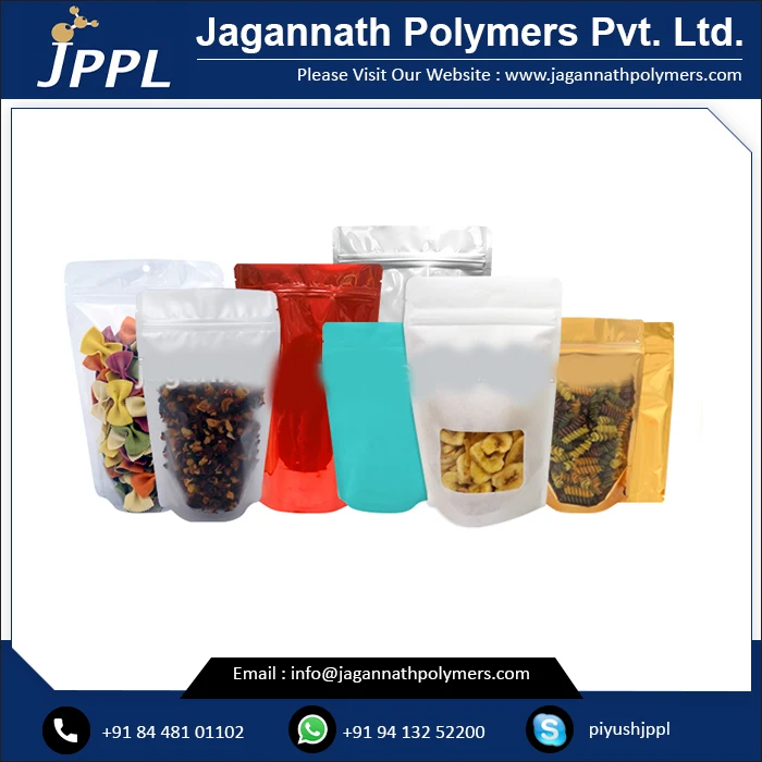 Custom Printed Rotogravure Printing 2/3 Layer Laminated High Quality PET/PE Food Packaging Pouches