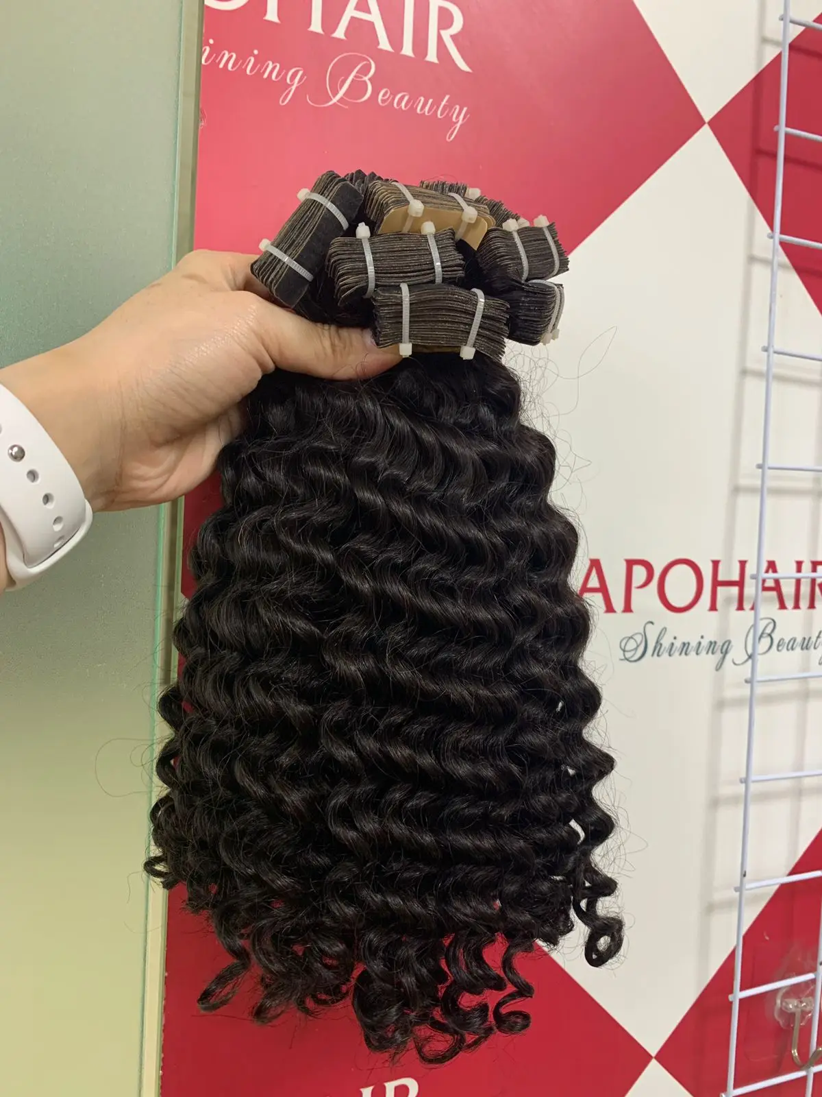 Вьетнамские человеческие волнистые волосы разных цветов I-Tip кератиновые для наращивания