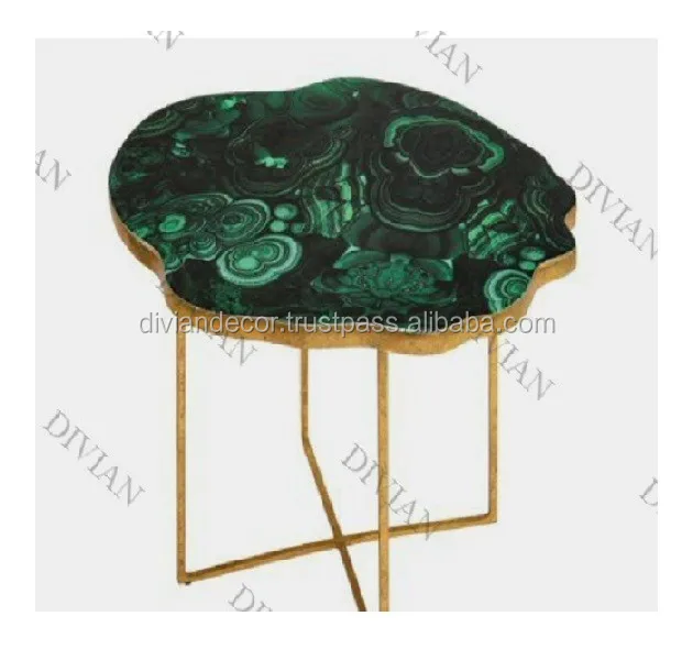 Indian Luxurious Round Agate Table Top Beautiful Agate Table For Home Hotel Restaurant High End Wholesale Agate Table
