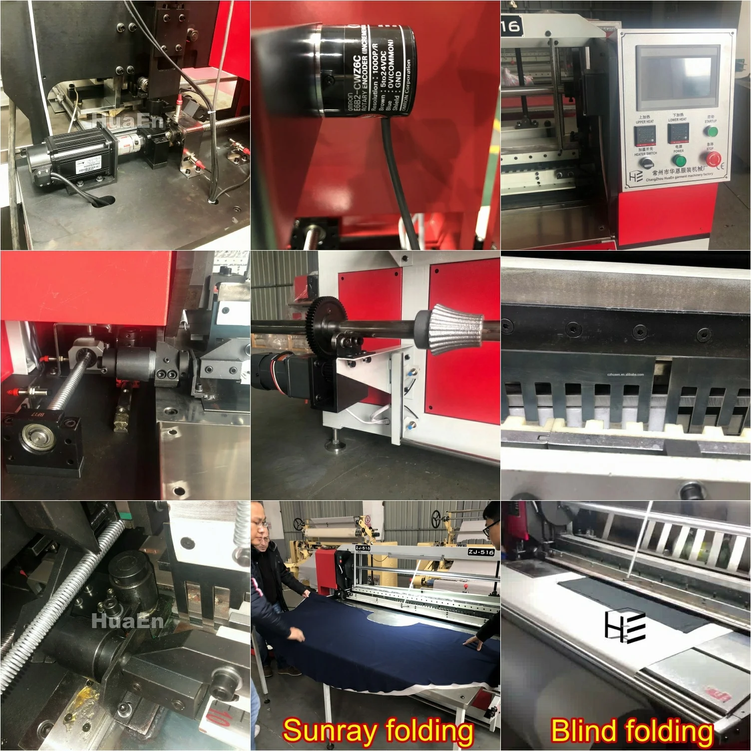 Китай (материк) Changzhou huaen ZJ-516 ZJ 516 индивидуальный заказ текстильная ткань типа «гармошка» Автомобильная шторка складной и sunray плиссировка машина