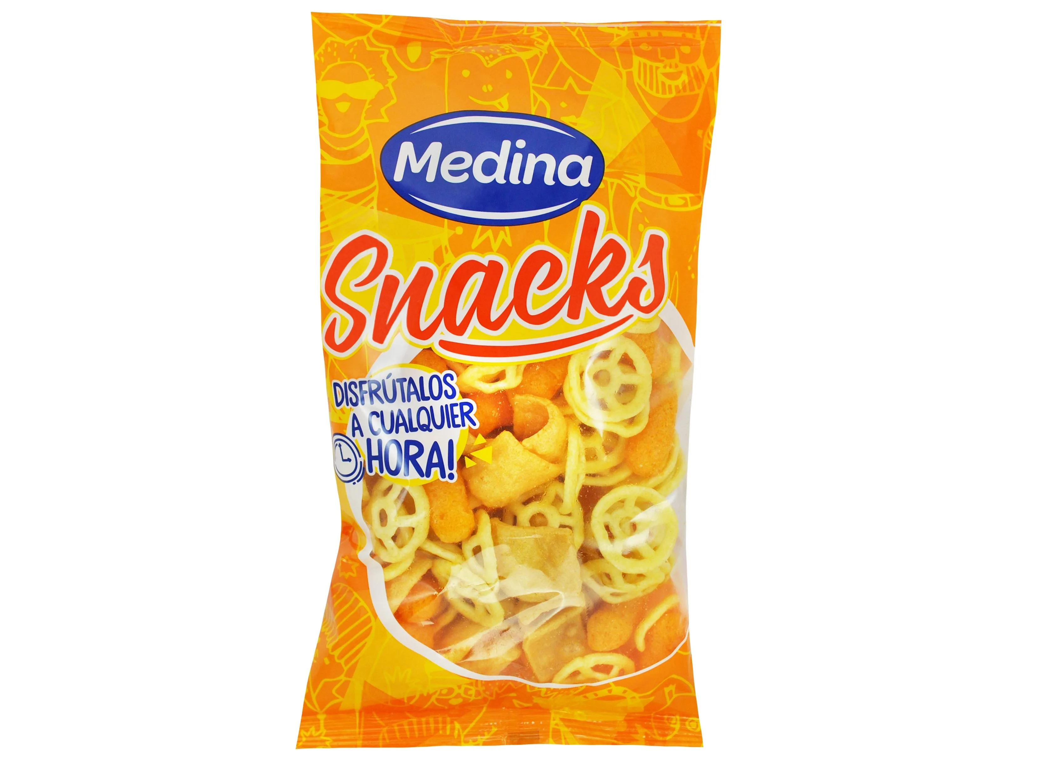 Snacks / Chips / Popcorn. Display box.