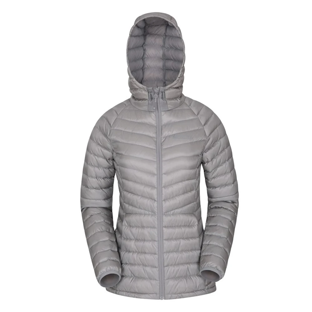 Solid Color  Women Puffer Jacket Windproof Full Sleeve Custom Logo for Sale