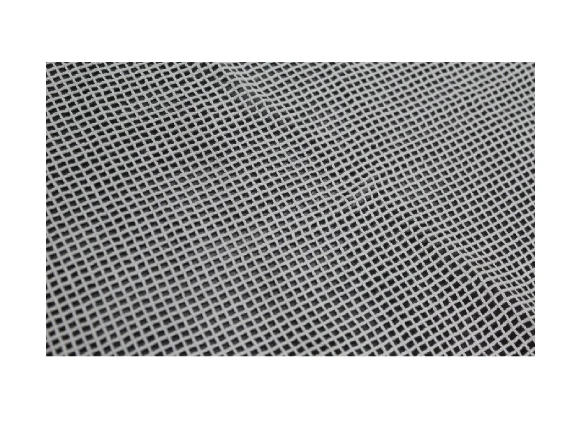 Breathable Customised Packing Knitted Net Fabric For Promotional Bags