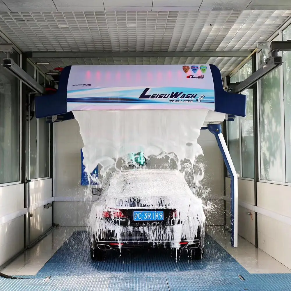 бесконтактные автомойки роботы Leisu wash 360 автомойка touchless