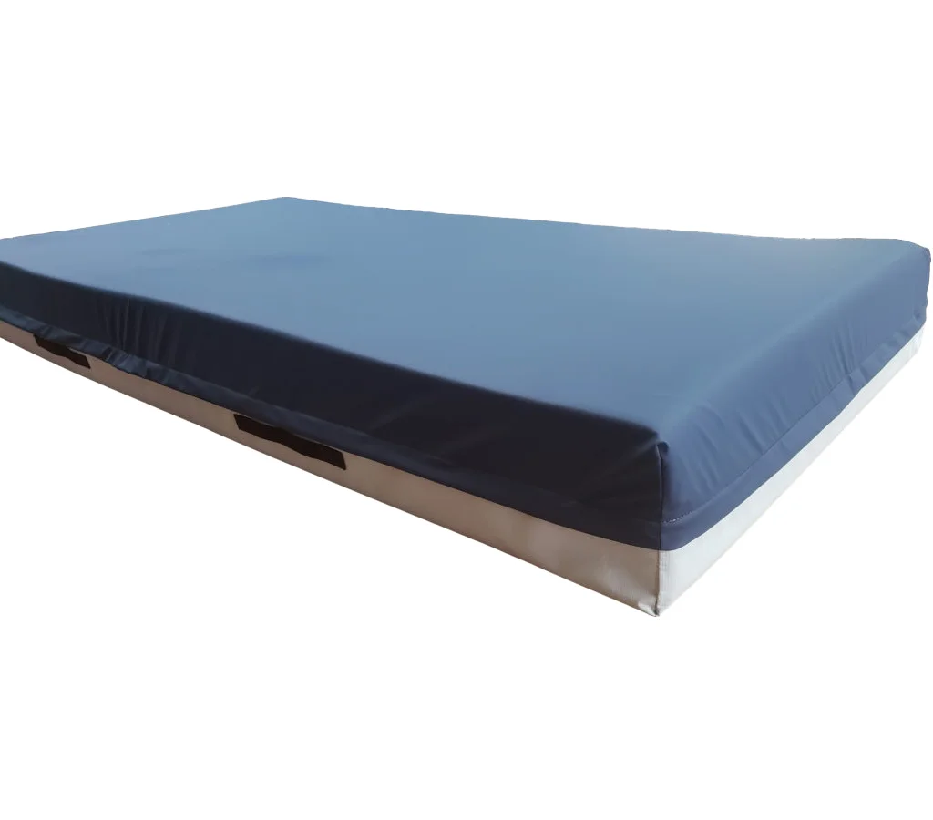 Mattress Protector PU Coated Fabric Antibacterial Waterproof Mattress Bed Protector for Care Environment