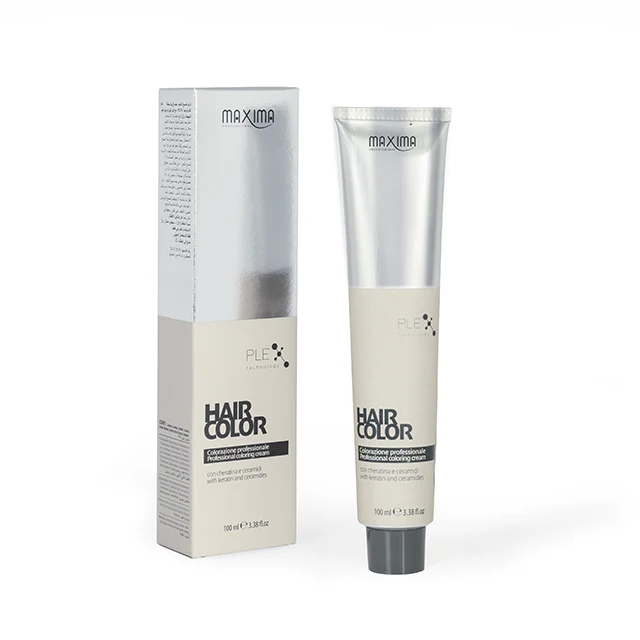 
Made in Italy with plex, keratin and ceramide hair color cream dye 