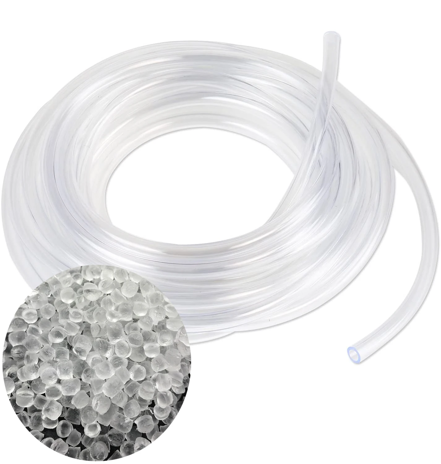 Прозрачная гибкая ПВХ-гранула ПВХ-соединение для экструзии прозрачной трубы