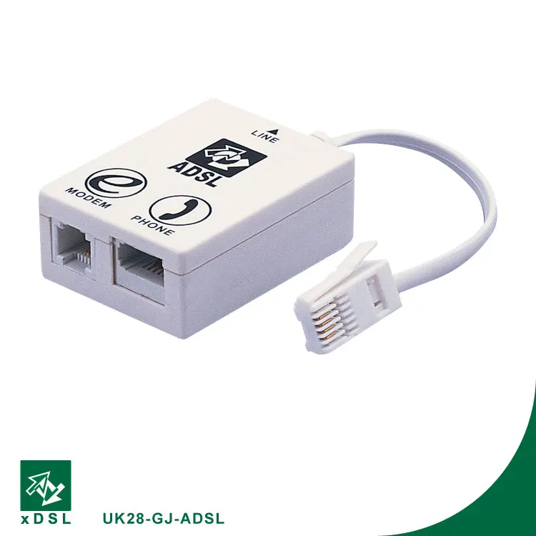 ADSL Broadband Modem Phone Line splitter Filter