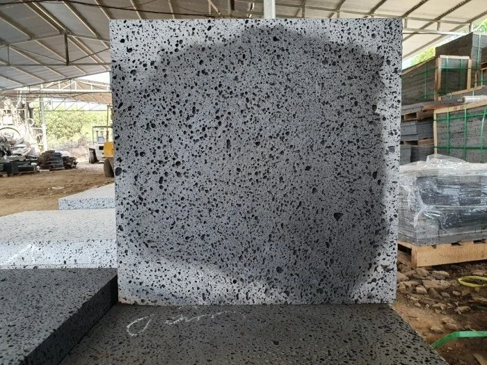 Natural Basalt Honeycomb Panel Paving Tile