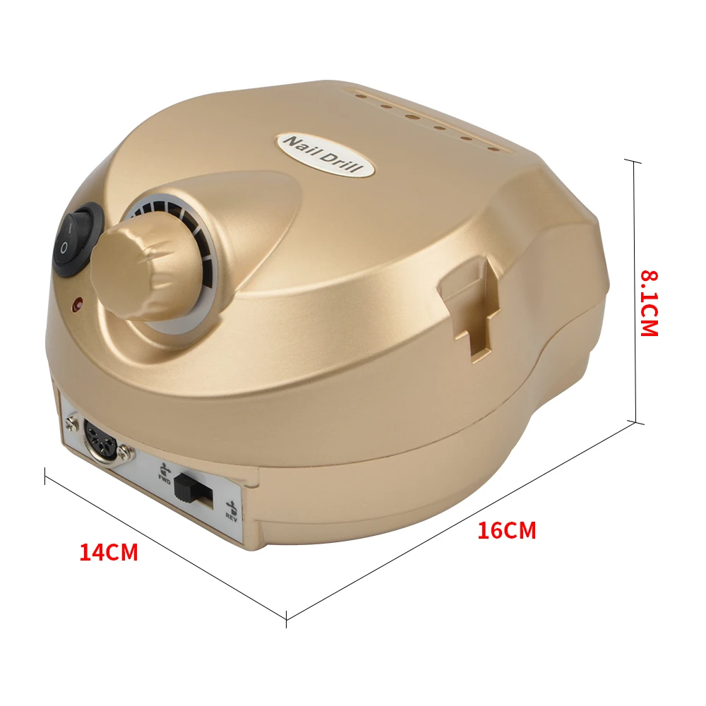 Professional 15W 30000RPM Nail Polish Machine Electric Manicure Milling Drill
