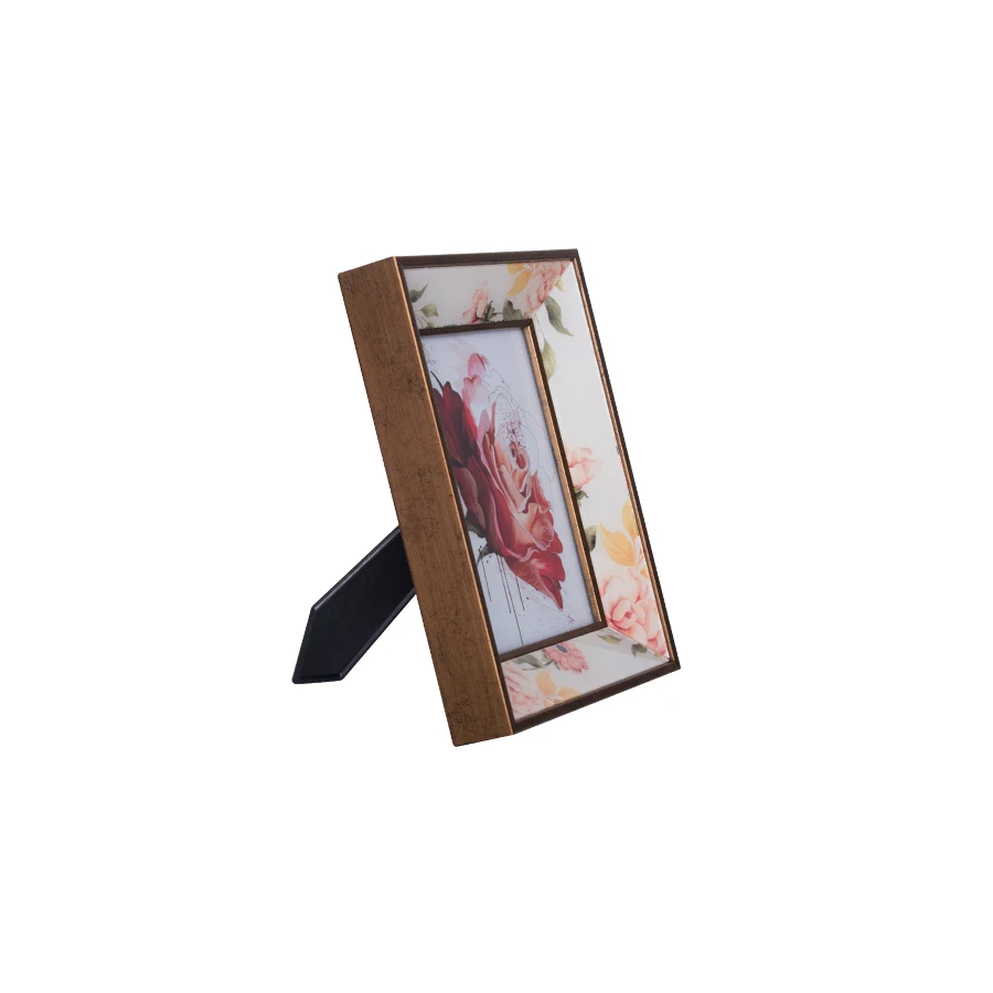 PS picture frame with UV printed glass