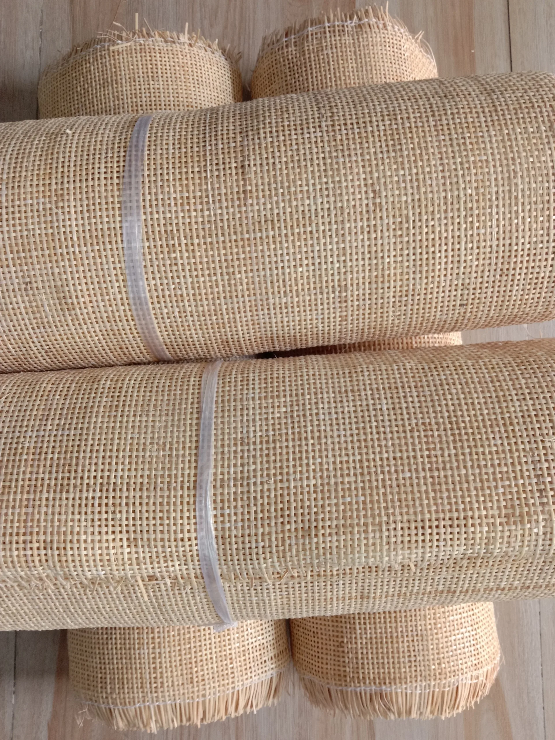 5mm Eco-friendly Paper Closed Rattan Cane Webbing Natural And Bleached Cane Webbing Rolls Furniture Material