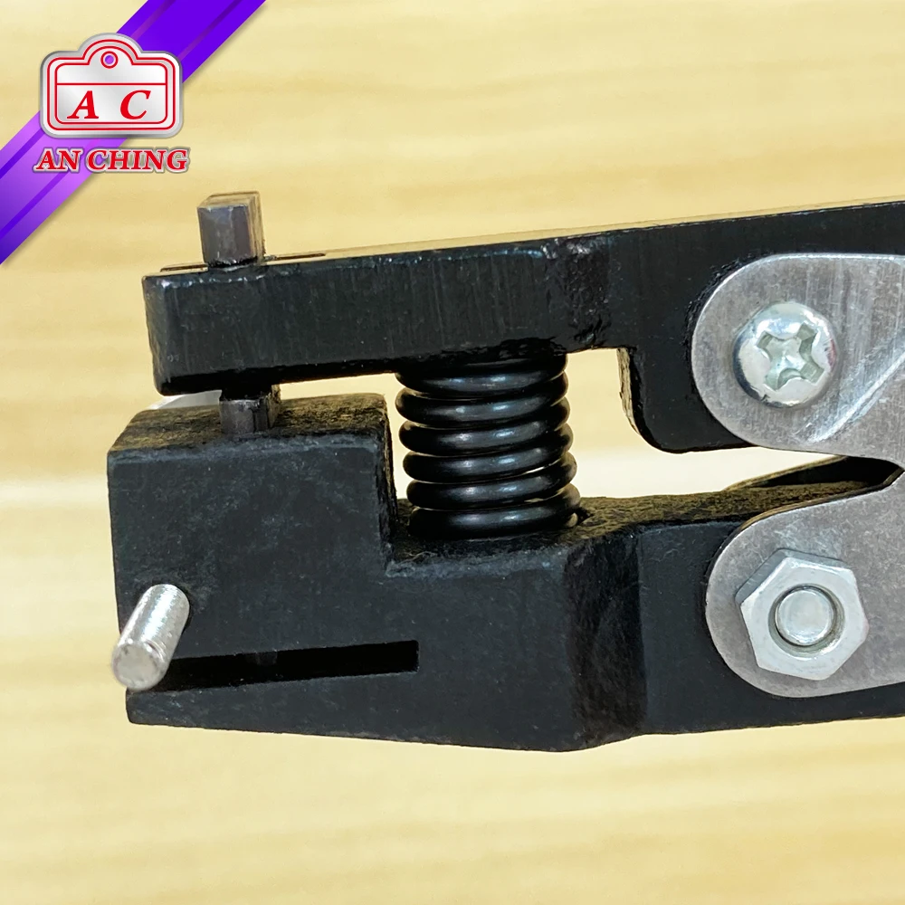 Light One Hand Use Adjustable Guide Hole Slot Punch