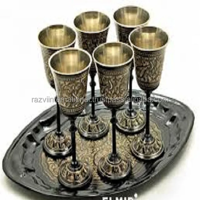 Whole sale wooden wine goblet