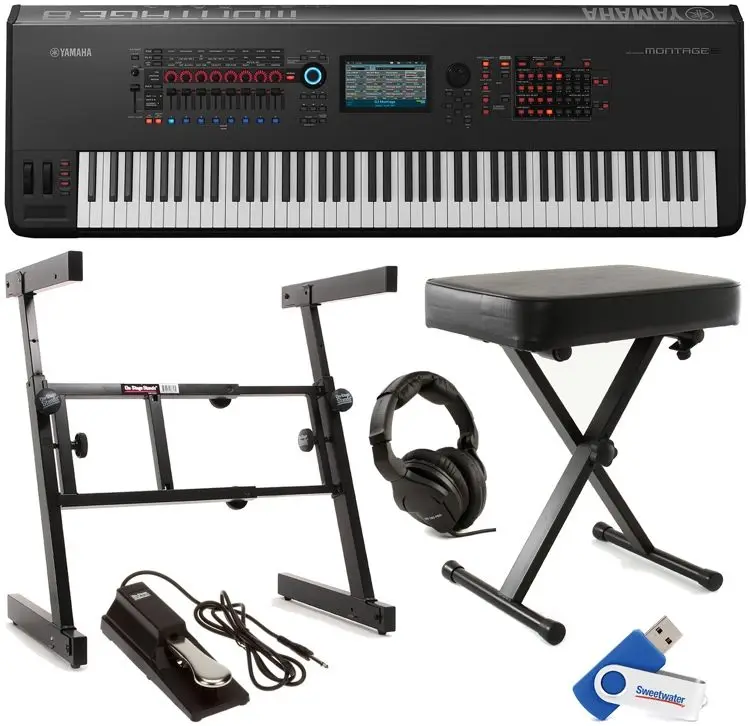 100% BRAND NEW QUALITY - Montage for 8 Synthesizer 88- Key Balanced & Performance