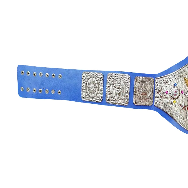 Custom WWWF Rick Martel WWF Tag Team Wrestling Championship Belt Martels Champions belt