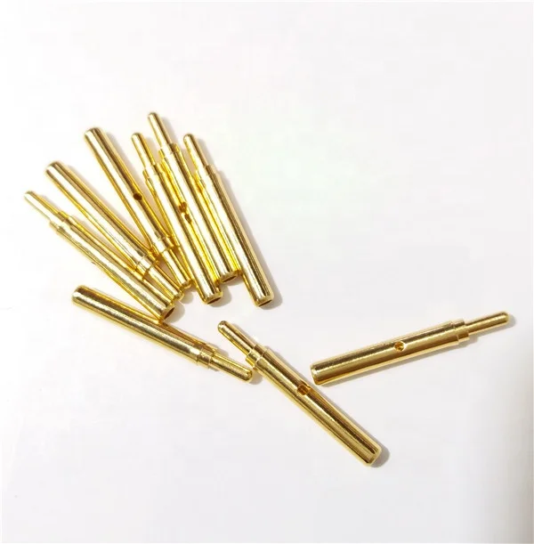 Индивидуальный медный медицинский контактный терминал, позолоченный, серебряный, Банановый штекер, 1 мм контактный разъем