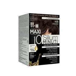 Made in Italy maxi 10 minutes ammonia free chocolate chestnut permanent hair dye cream color kit