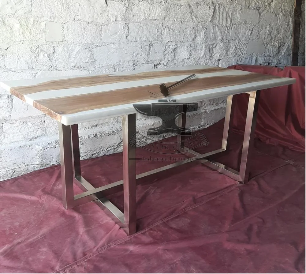 Epoxy river dining table supplier