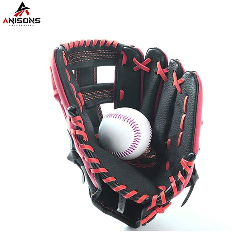 Бейсбольная перчатка с левой ручкой Мужская профессиональная спортивная для тренировок по бейсболу софтболу мальчиков детей мужские перчатки