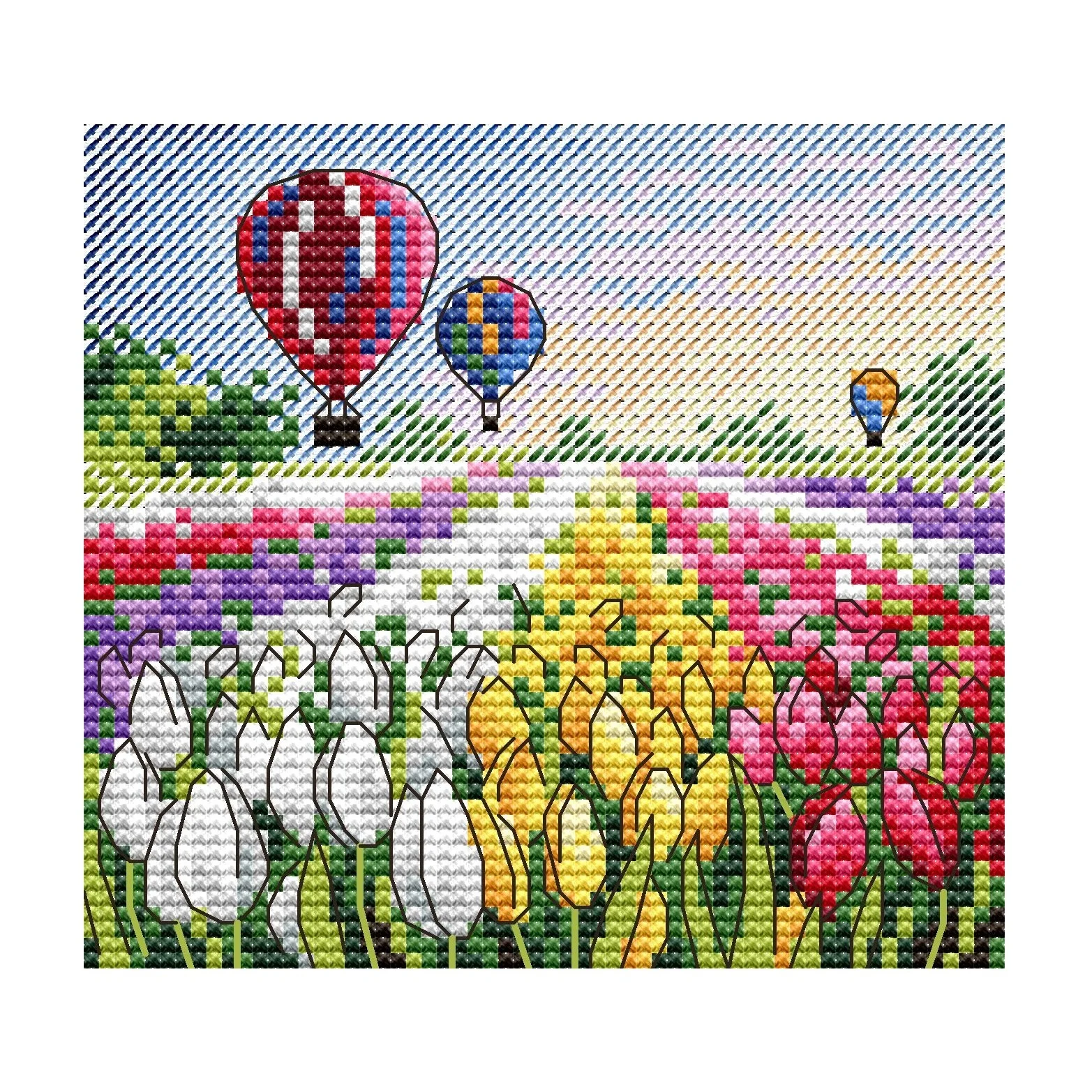 Высокое качество оптовая продажа собственными руками Сделай Сам Набор для вышивания крестиком m-433 вечерние в Голландии для украшения Набор для вышивания