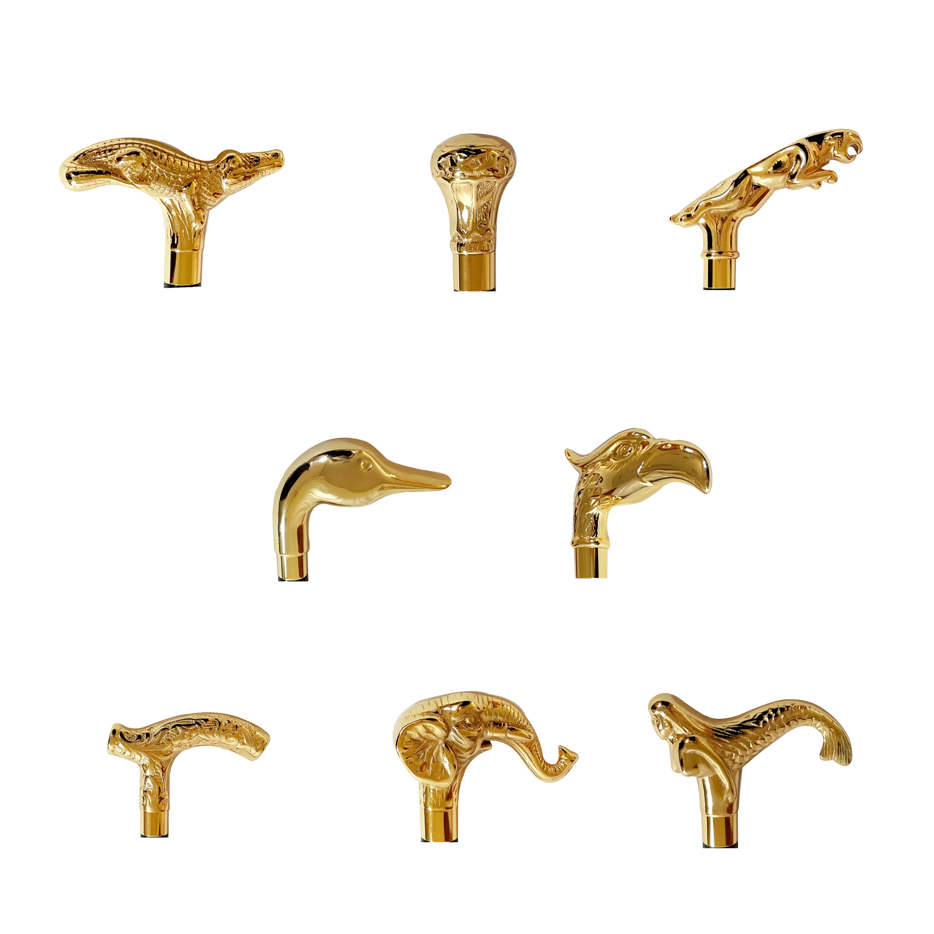 Luxury designed wooden canes with duck handle