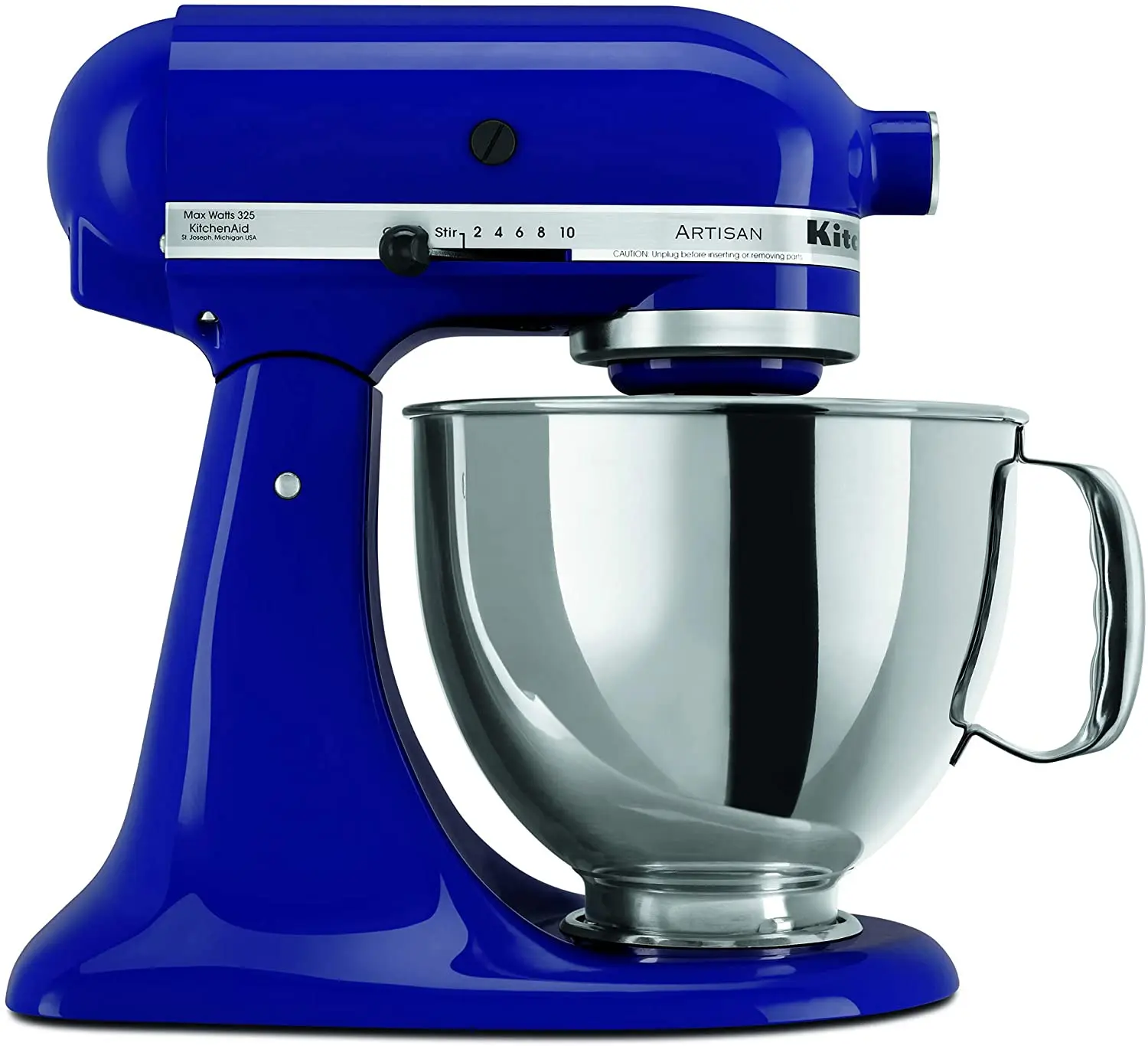 
NEW KitchenAid KSM150PSBU Artisan Series 5-Qt Stand Mixer with Pouring Shield - Cobalt Blue 