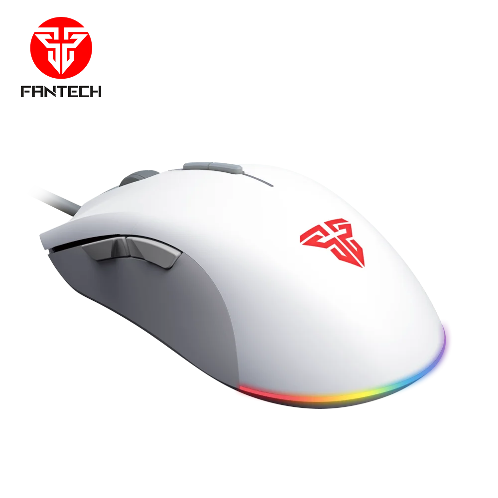 Fantech X17 Space Edition Best White Color Design Ergonomic Shape Mouse