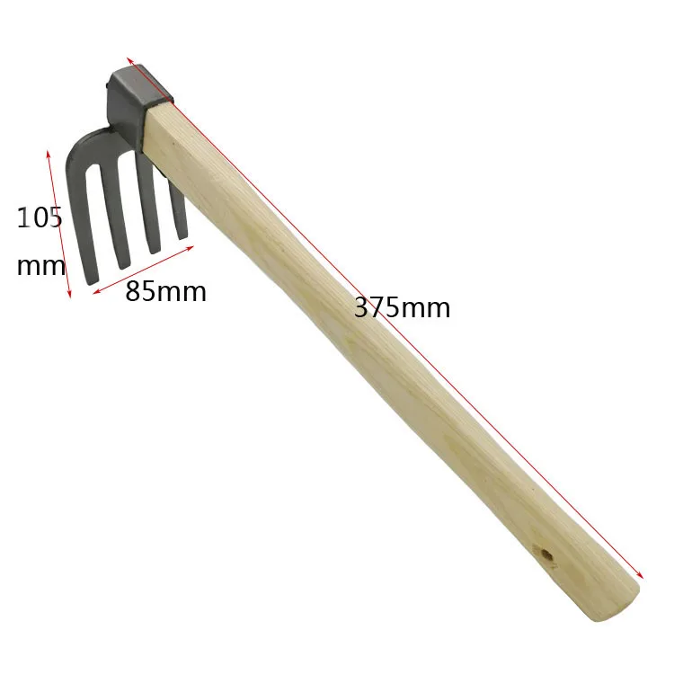 stainless steel garden digging tools fork hoe rake