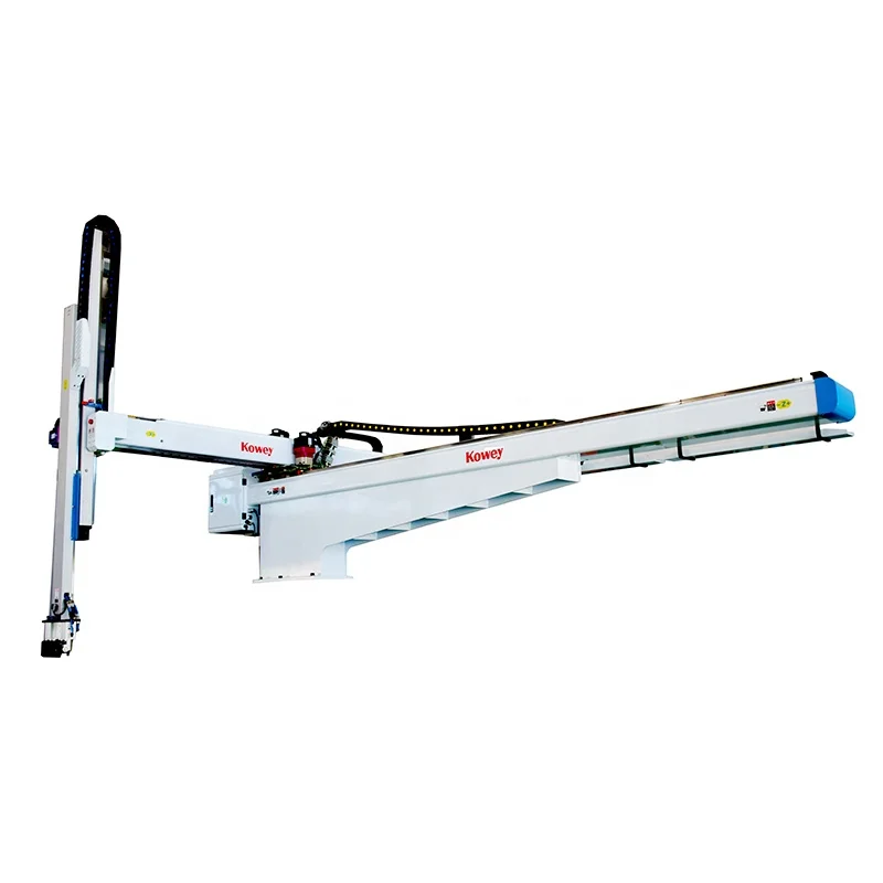 China Large Injection Molding Heavy Duty Cartesian Robotic Arm Full Servo Manipulator for Plastic Dustbin With EOAT Customized