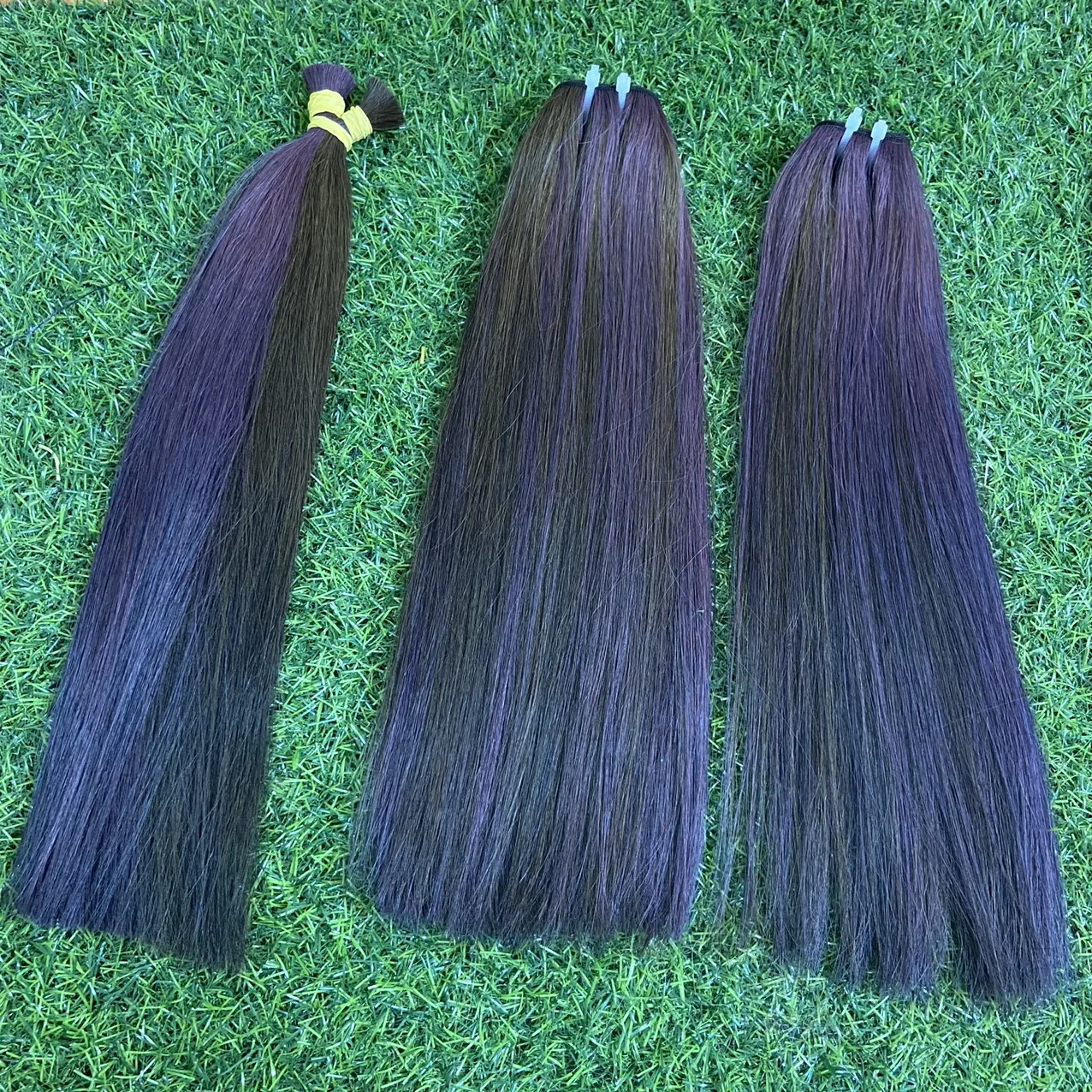 Волосы 9a 10a 12a высшее качество 100 граммов прямые волосы 1b упаковка все цвета в комбинации с Омбре фронтальная Номер модели: 90