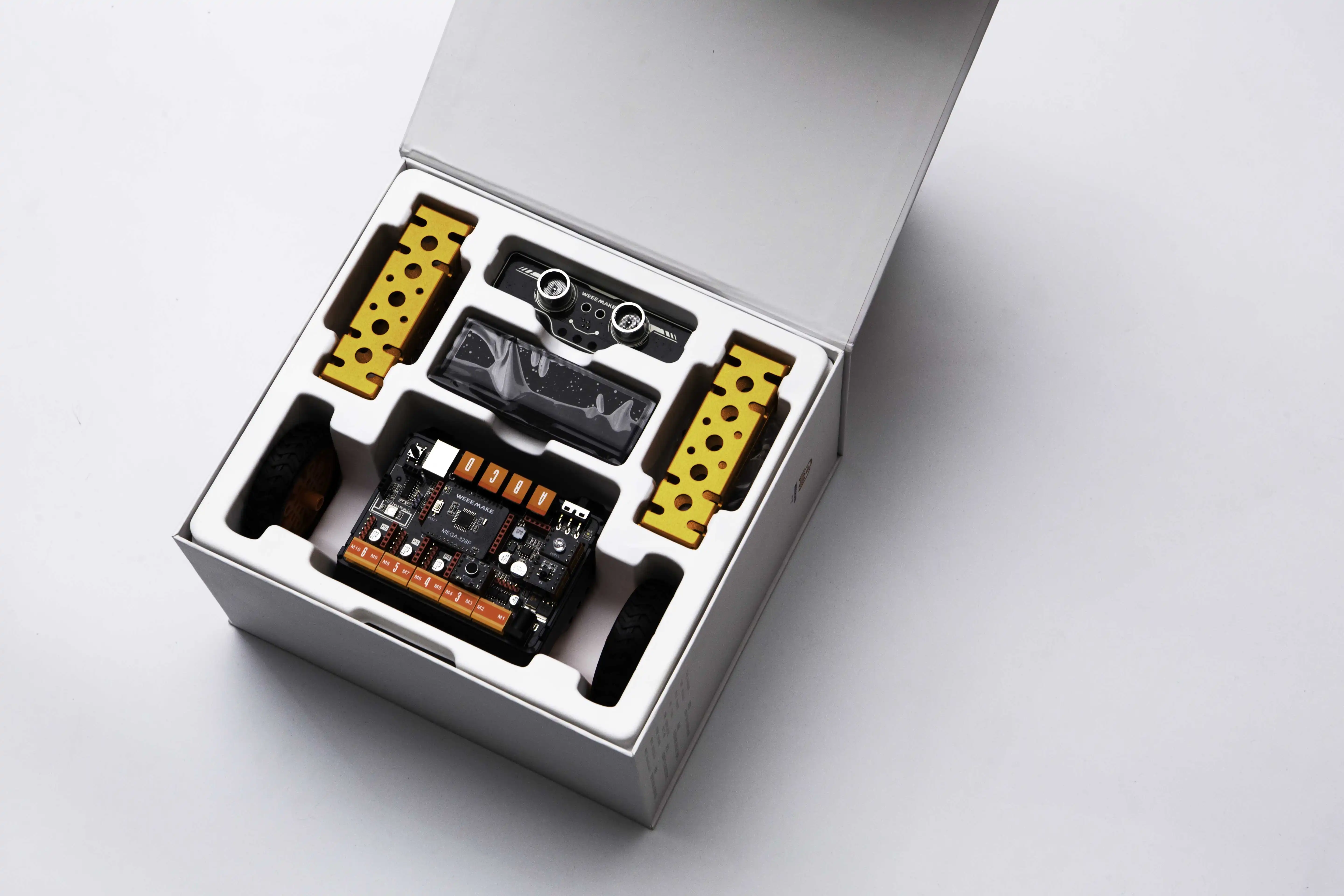 Wholesale Stem Kits Diy Robot Toy Stem Kids Science Kits Building and Coding Learning Stem Toys Robots 161002-B3 WEEEMAKE Unisex