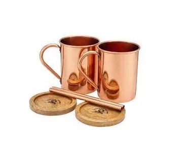 igh quality copper mugs for moscow mule custom hammered beer mule copper mug copper cups tin mug high quality Exporter