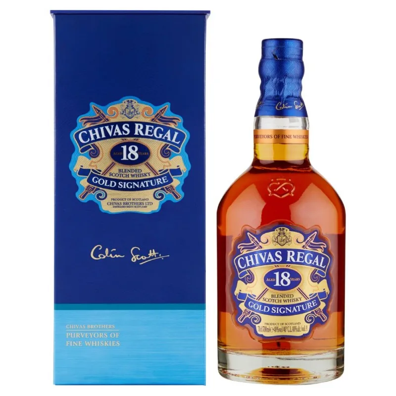 Cheap Price Chivas Regal 12 & 18 Blended Whiskey