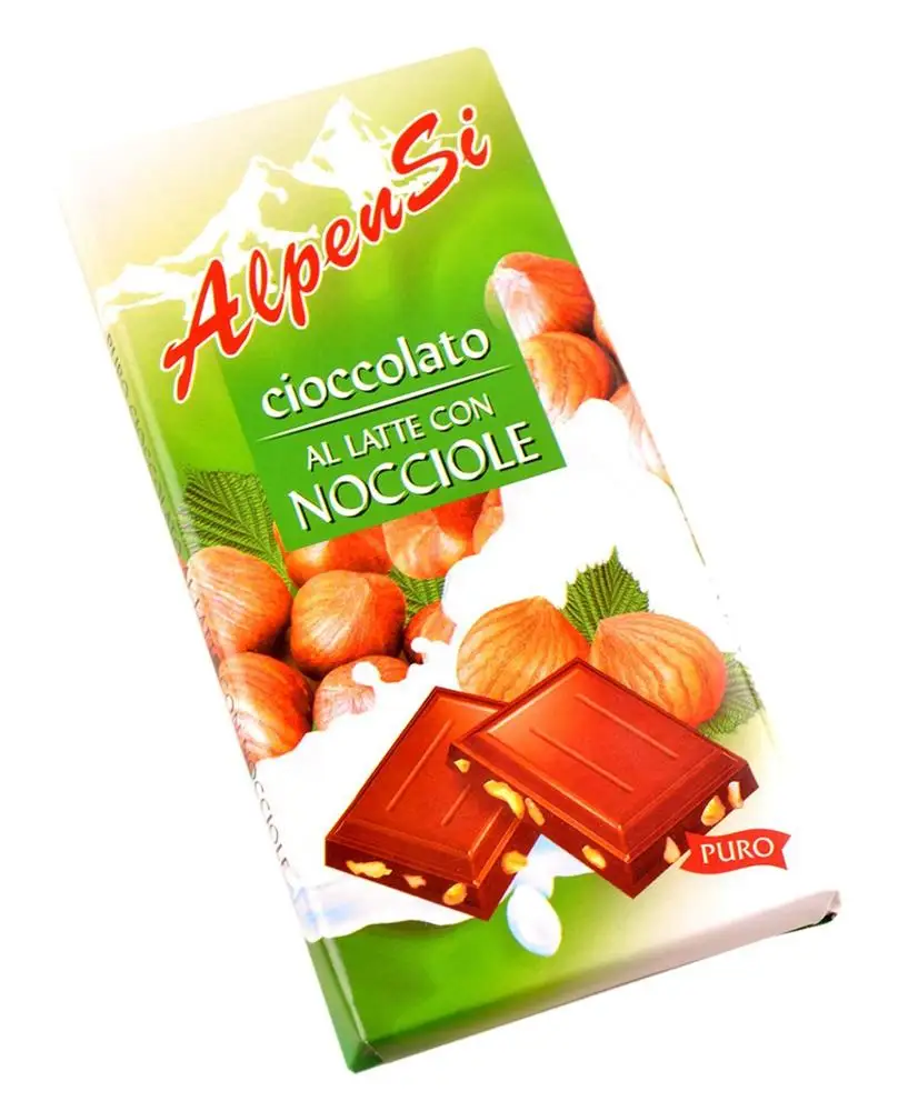 
 Бар итальянский шоколад, 100 г шоколадный молочный шоколад Белый Коричневый однотонный черный  