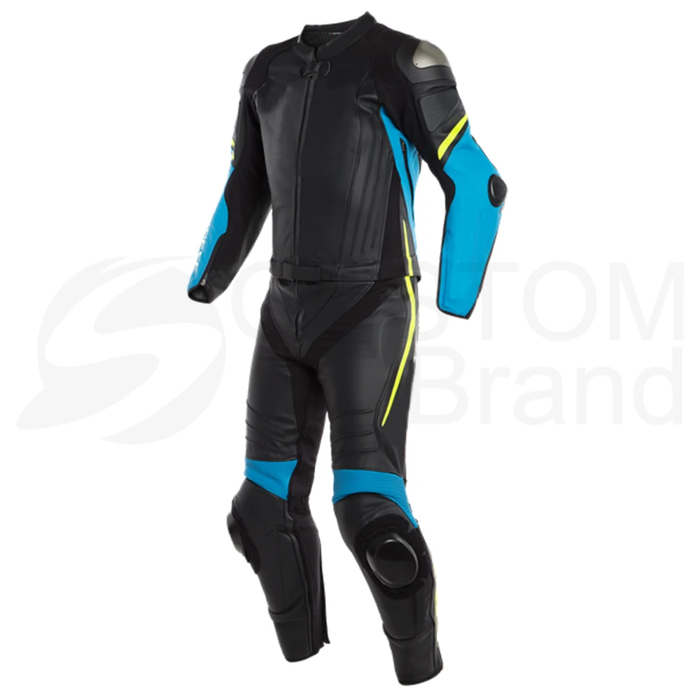 Custom Unisex Men Women Motorbike Motorcycle Knuckle Protective Leather Suit Moto GP Leather Racing Suit