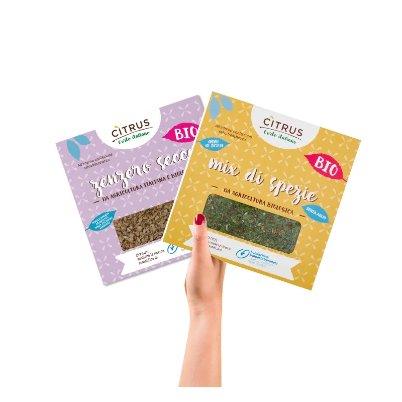 Organic mixed spices without garlic and dried ginger Italian Food and Beverage singles spices for Supermarkets