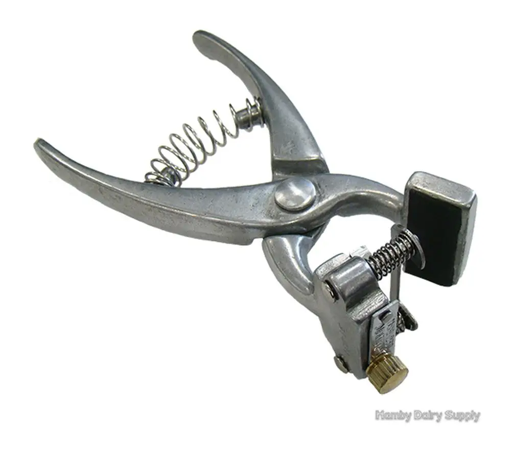 High quality Ear Tattoo pliers veterinary tattooing pliers animals tattooing pliers