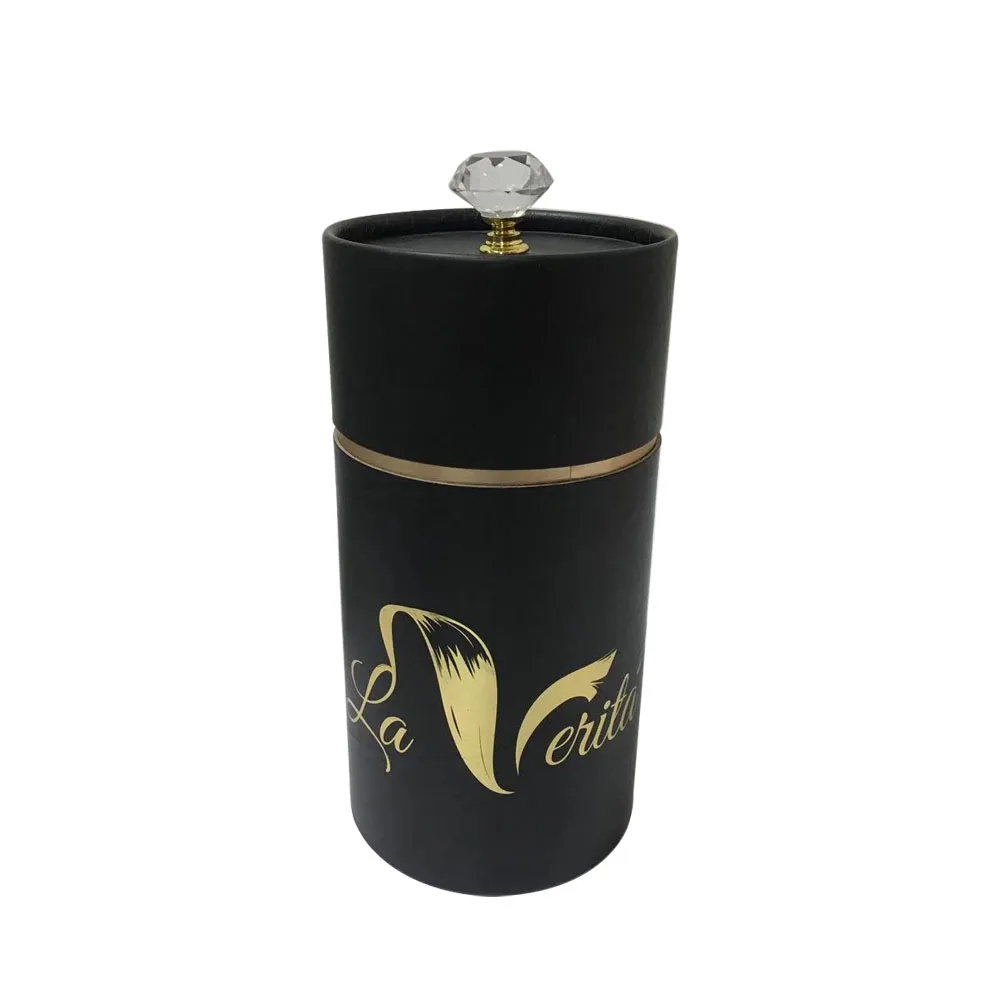 cylinder  paper round paper tube packaging Tube box packaging wig packaging box paper tube with knob  and hook